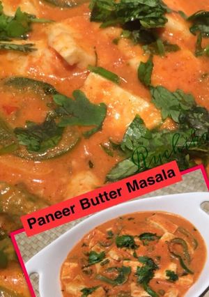 A picture of Paneer Butter Masala.