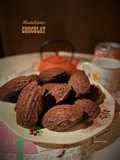 Madeleines au chocolat noir