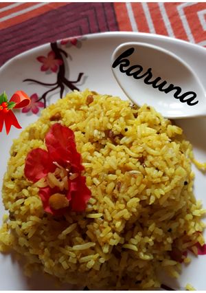 A picture of Raw mango rice.