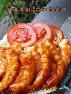 Foto resep Udang Panggang Saus Madu