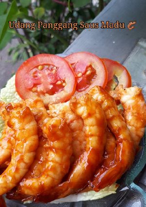 Foto resep Udang Panggang Saus Madu