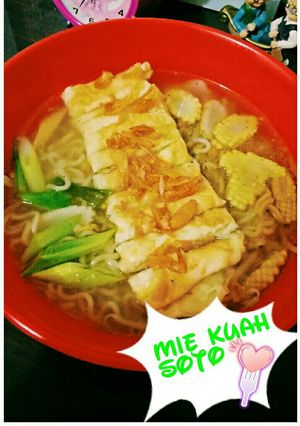 Foto resep Mie Kuah Soto Asoy Geboy