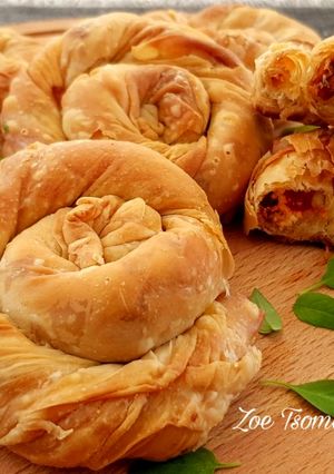 Φωτογραφία της συνταγής Στριφτά Μεσογειακά Πιτάκια