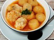 Gambar cilok kuah pedas