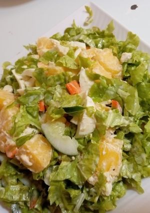 A picture of Simple potato salad.