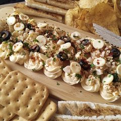 A picture of Cheesey Chilli Butter Board.