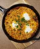 Mì trứng cay Hàn Quốc