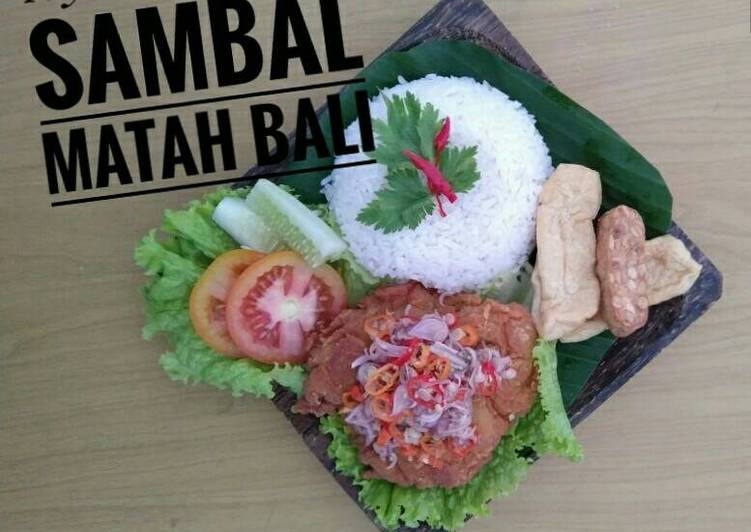 Ayam Geprek Sambal Matah Bali