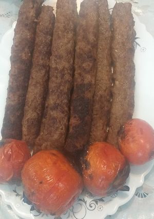 عکسی از دستور کباب کوبیده