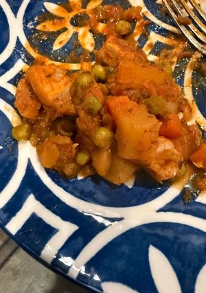 A picture of Bulgarian yachnia stew.