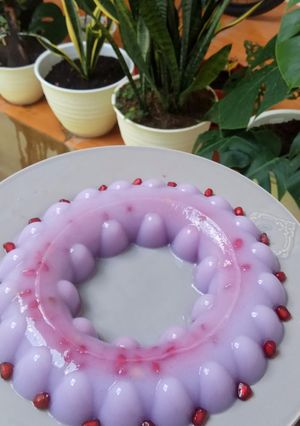 Foto resep Jelly Yoghurt Anggur Mix Delima 😘