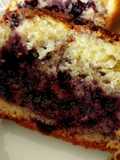 Plumcake yogurt e confettura di mirtilli