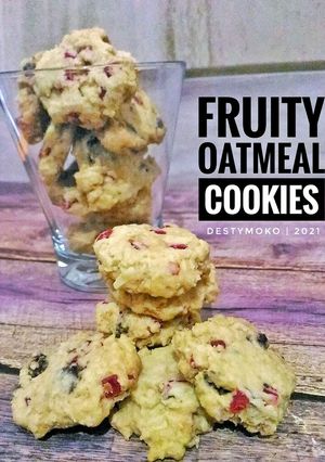 Foto resep Fruity Oatmeal Cookies