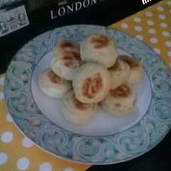 Foto resep Bakpia teflon isi kacang ijo keju.