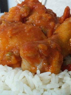 Una foto de Estofado de pollo.