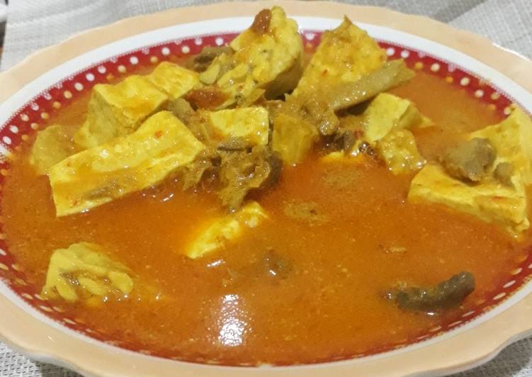 Bahan Membuat Gulai ikan tahu tempe yang enak