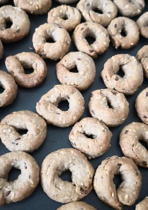 Foto di Taralli pugliesi ai 7 cerali