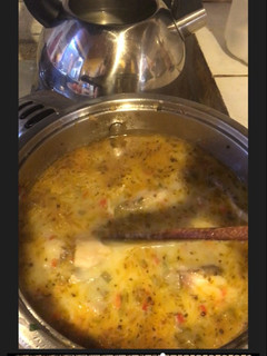 Una foto de Caldo de pescado