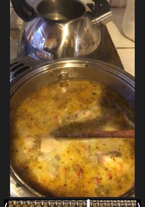Una foto de Caldo de pescado