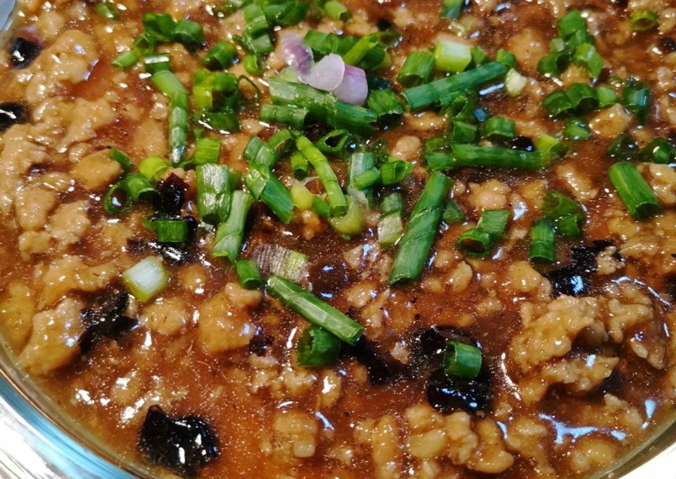 Tim Telur Daging Cincang (肉沫蒸蛋)