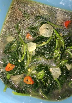 Foto resep Loncom bayam