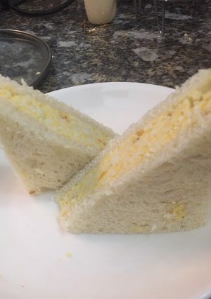 Hình của món Sandwich trứng mayonaise.