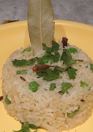 A picture of Jeera Rice.