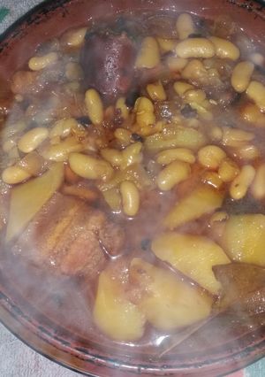 Una foto de Fabada estilo gallego (A mi manera)