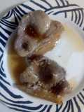 Chuletas con almíbar de azúcar