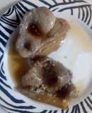 Chuletas con almíbar de azúcar