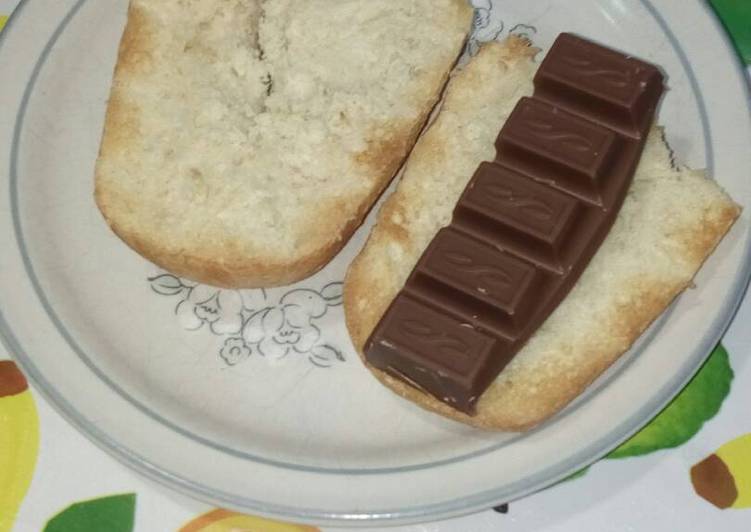 Pan Con Chocolate Receta De Jluiscaro63 Cookpad