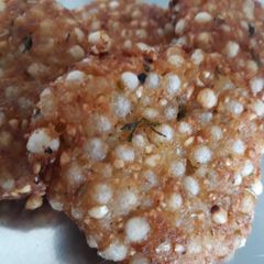A picture of Sabudana Vada.
