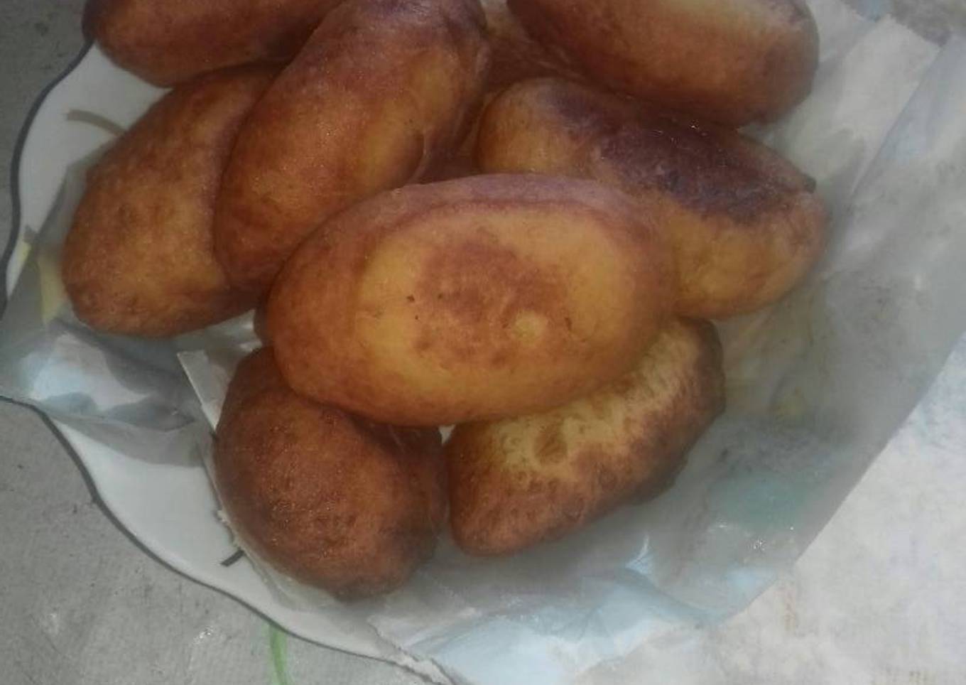 Bombas de papa de carne molida
