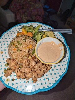 A picture of Chicken Hibachi.
