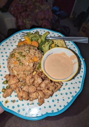 A picture of Chicken Hibachi.