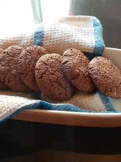 Una foto de Galletas de cacao y avena