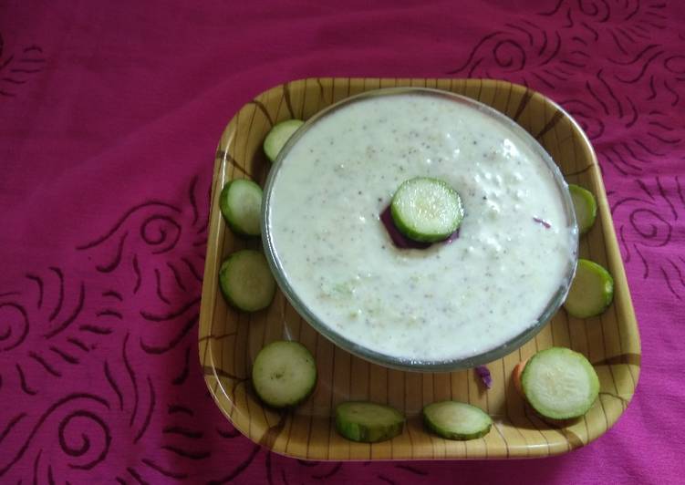 Recipe of Super Quick Homemade Cucumber Raita