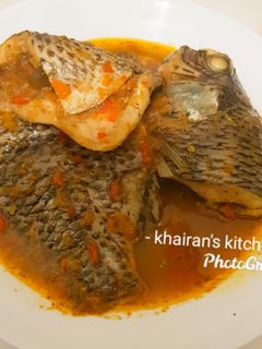 Tilapia fish peper soup ainihin hoton girkin