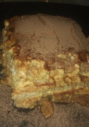 Una foto de Postre Tiramisú