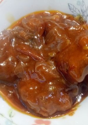 A picture of Chilli chicken.