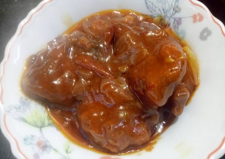 Recipe of Speedy Chilli chicken
