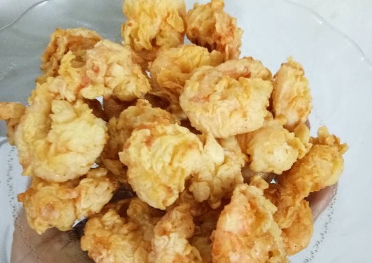 Cara Gampang Membuat Udang Goreng Krispy Anti Gagal