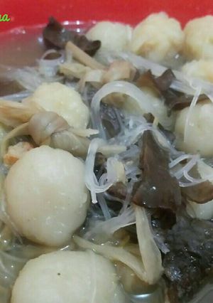 Foto resep Tekwan Udang Vs Barakuda 🦐🐟