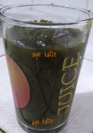 Foto resep 12. Smoothies pepaya selada