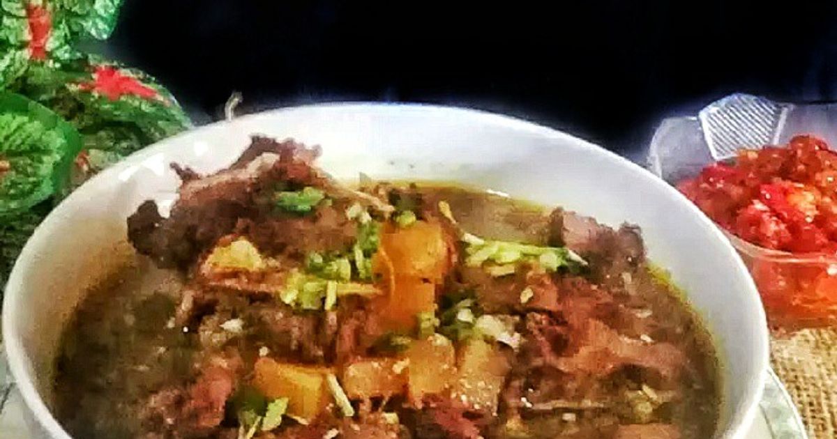 Rawon Daging Labu Siam