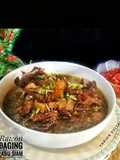 Rawon Daging Labu Siam