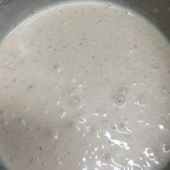 A picture of Creamy sauce.
