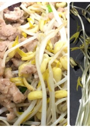 รูปของ ผัดถั่วงอก หมูสับ
