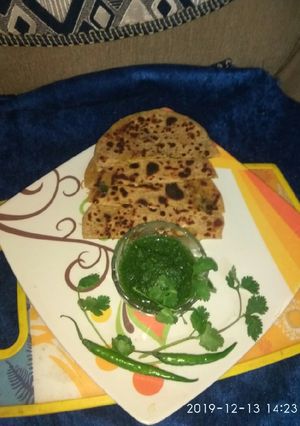 A picture of Gobhi Paratha.