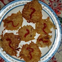A picture of Hash browns.
